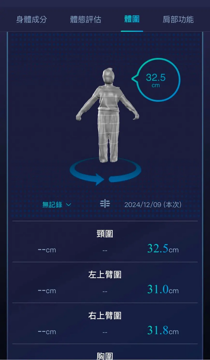 唯心運動醫療體系：S30 數位健康報告系統，協助企業員工透過手機視覺化追蹤身體圍度與健康趨勢