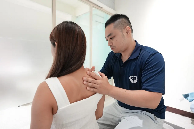 唯心運動醫療體系專業治療師進行運動傷害風險評估